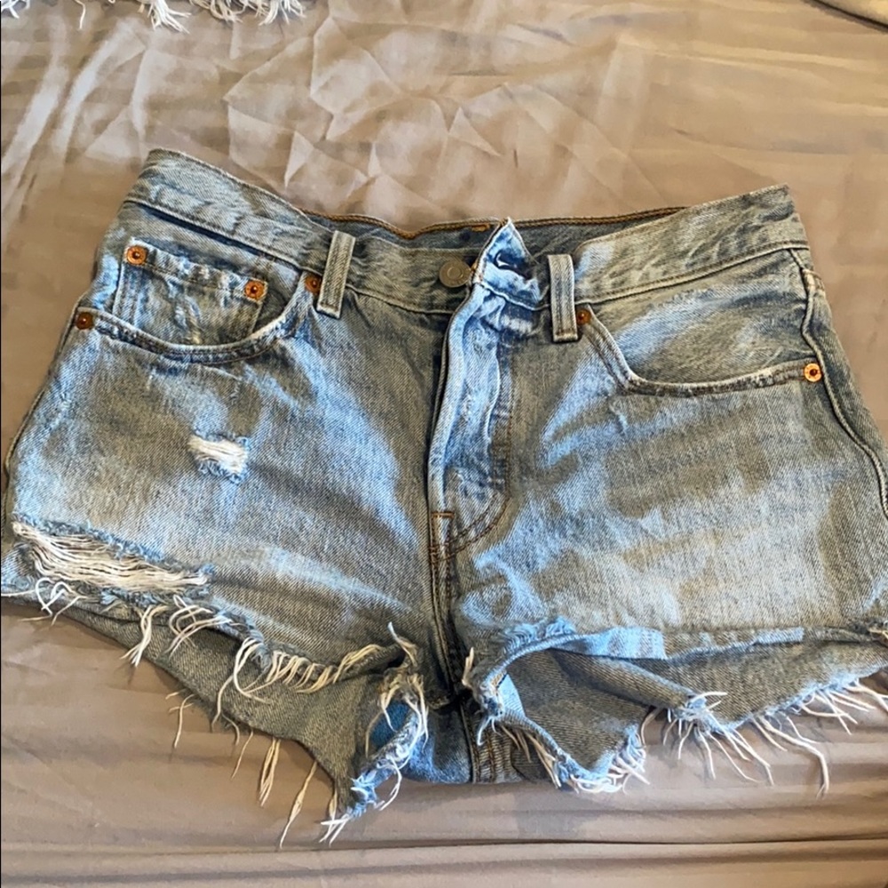 High rise shorts